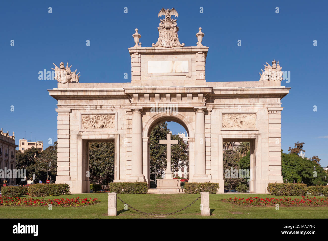 Porta de la Mar. Stock Photo