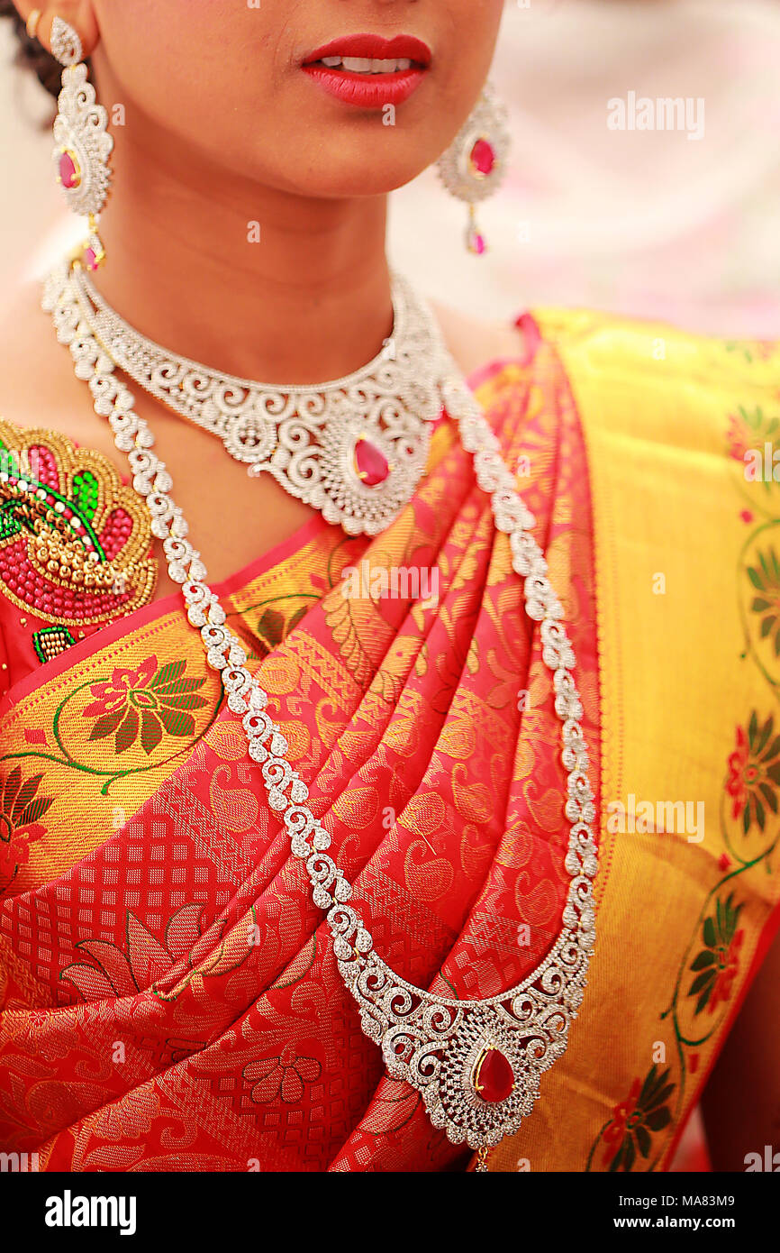 Bride Groom Room Decoration Traditional Stock Photos Bride Groom