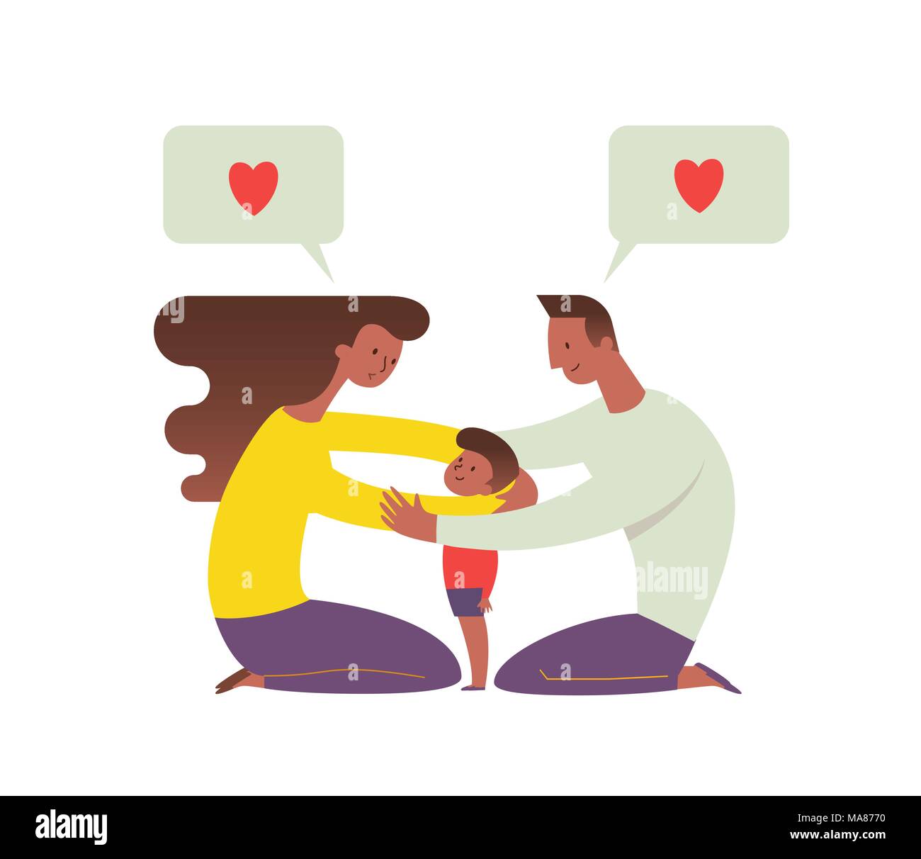 Parents Hugging Son Mom And Dad Embracing Their Child And Talking To Him Concept Of Loving Family And Happy Parenting Flat Cartoon Characters Isola Stock Vector Image Art Alamy Parents Hugging Son Mom And Dad Embracing Their Child And Talking To Him Concept Of Loving Family And Happy Parenting Flat Cartoon Characters Isola Stock Vector Image Art Alamy