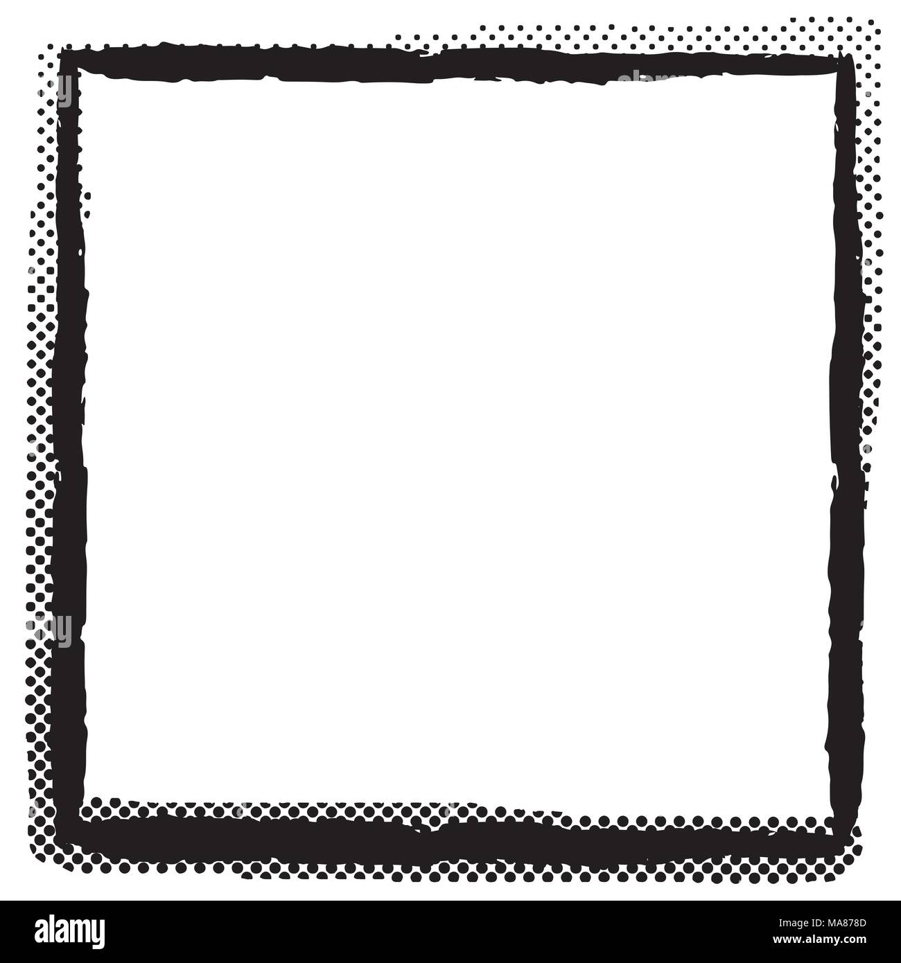 Vector pixel art frame hi-res stock photography and images - Alamy