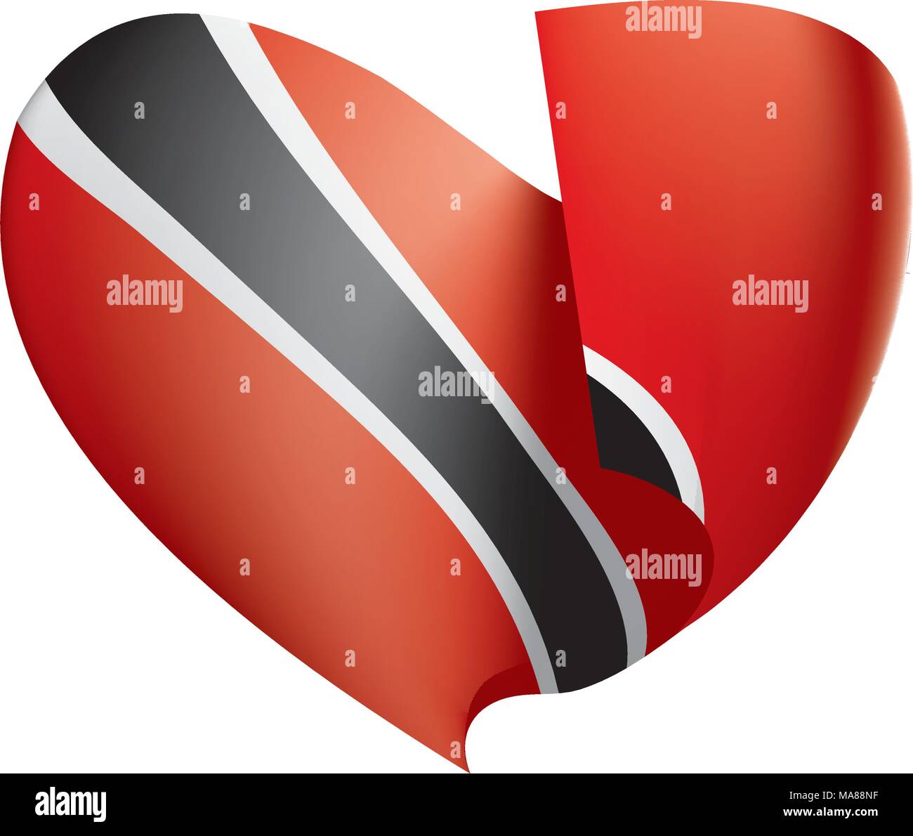 Trinidad And Tobago Flag Vector Illustration Stock Vector Image And Art Alamy 7546