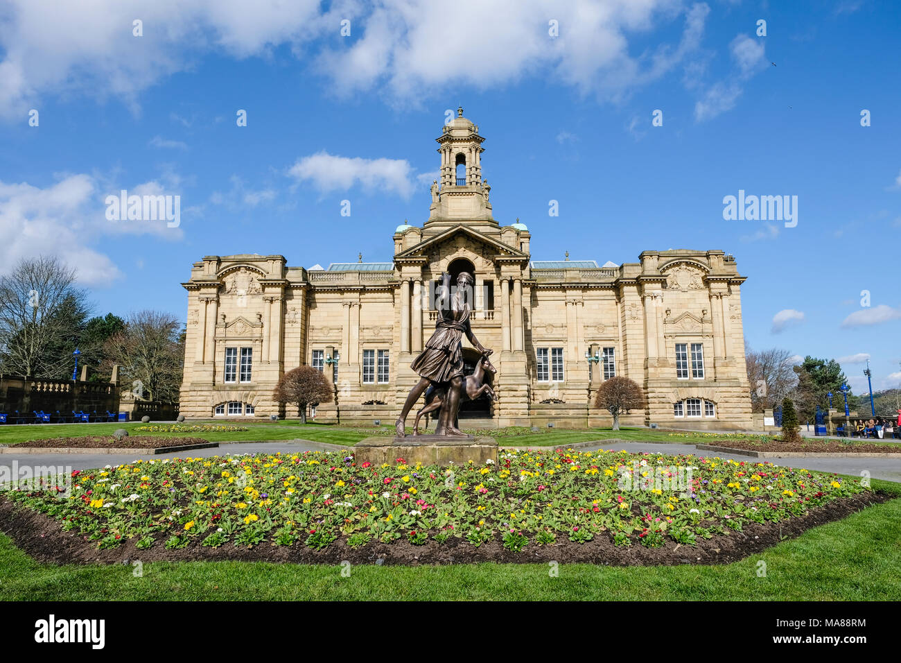 Cartwright Hall, Lister Park, Bradford, West Yorkshire, UK Stock Photo Alamy
