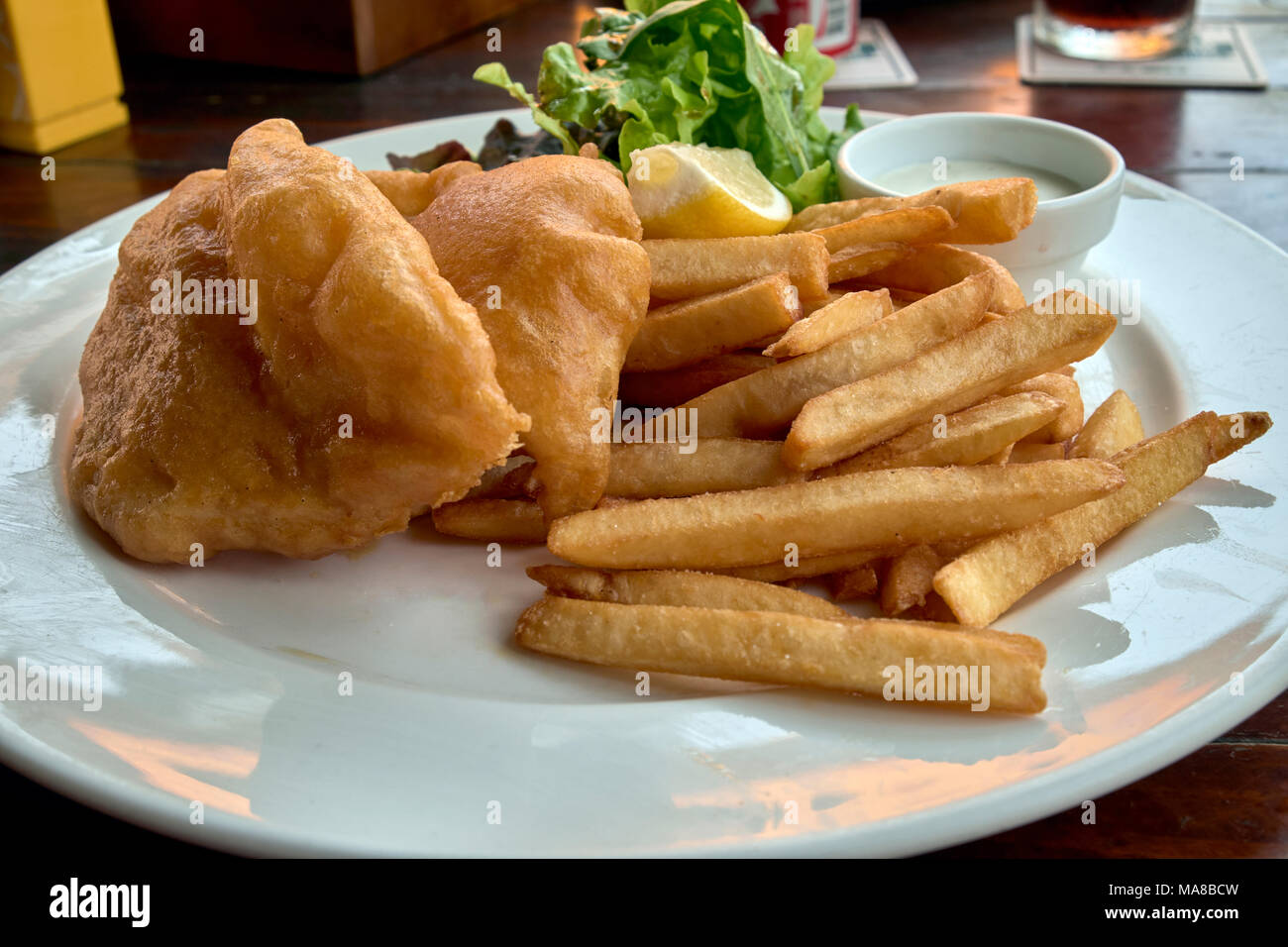 Fish and chips, fish n chips Stock Photo