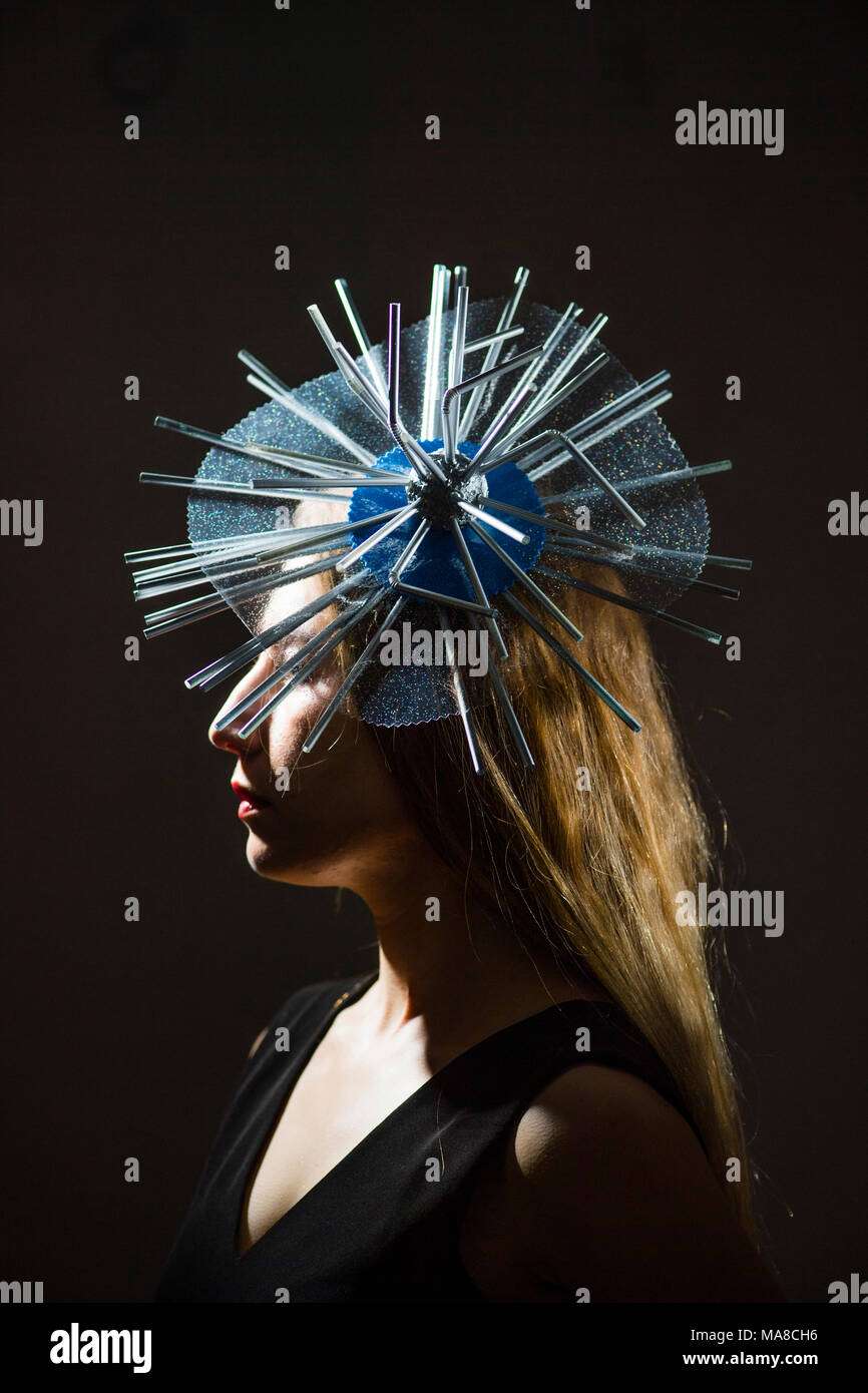 recycled headpiece