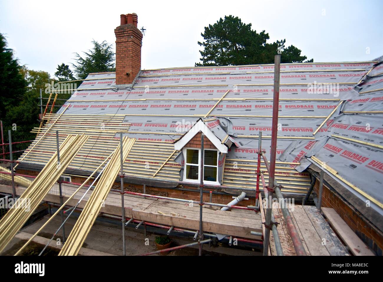 Part of Set of pictures showing original disrepair, then renovation of