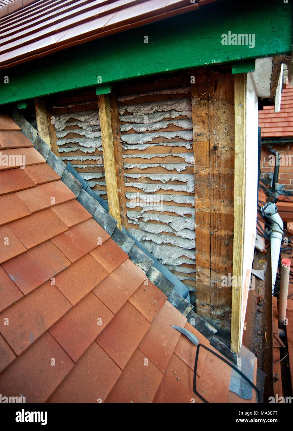 Part of Set of pictures showing original disrepair, then renovation of