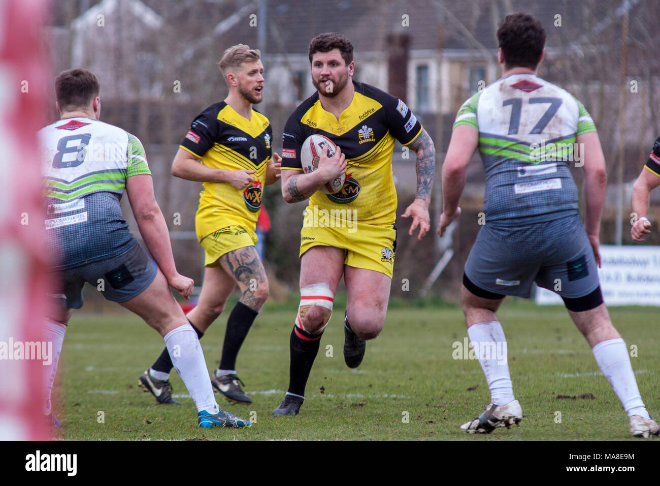 West Wales Raiders 654 North Wales Crusaders. 30/3/18 Stock Photo Alamy West Wales Raiders 654 North Wales Crusaders. 30/3/18 Stock Photo Alamy
