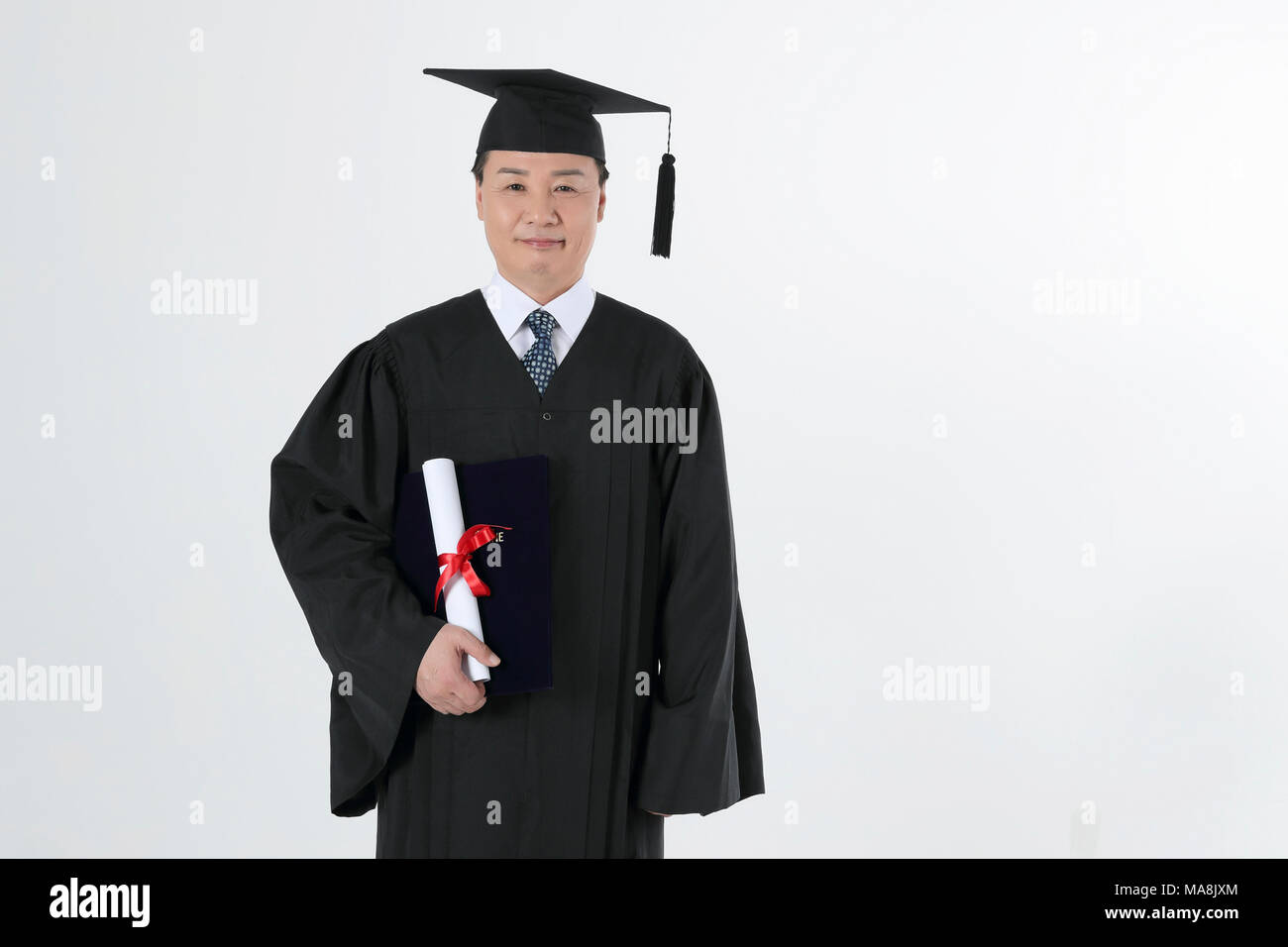 Middle aged person graduation hi-res stock photography and images - Alamy
