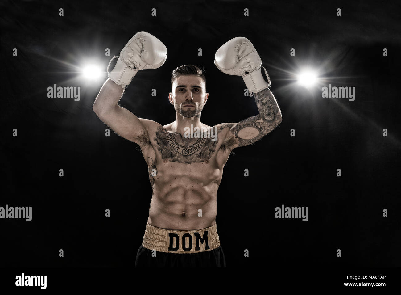Male fitness boxers Stock Photo - Alamy