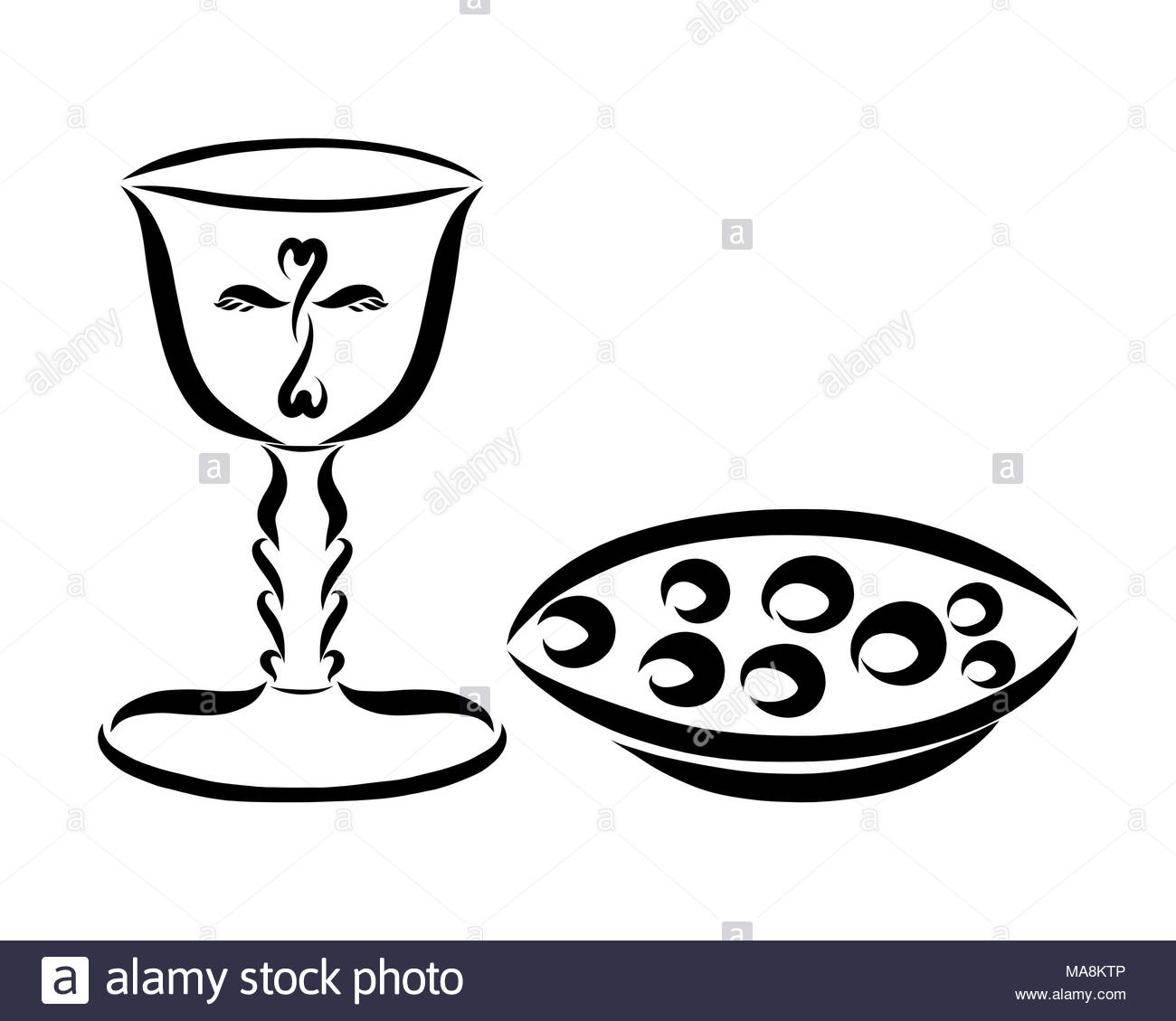 Eucharist Black and White Stock Photos & Images - Alamy