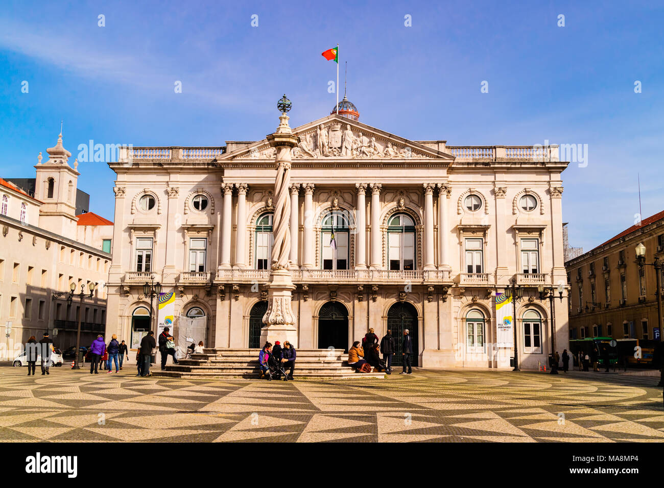 Column city hall lisbon hires stock photography and images Alamy