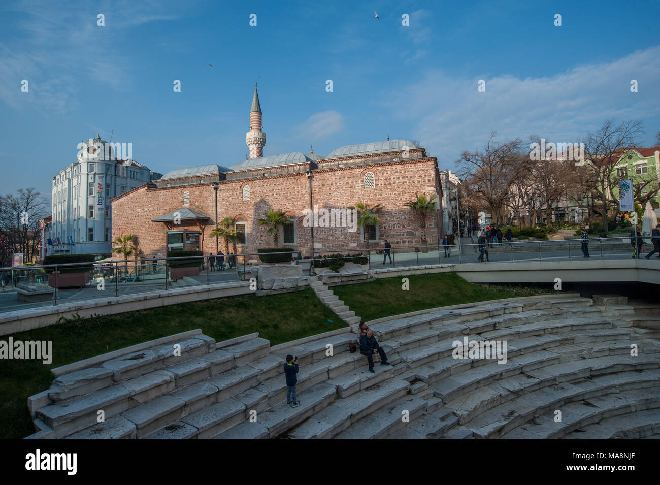 Plovdiv European Capital of Culture 2019 Stock Photo