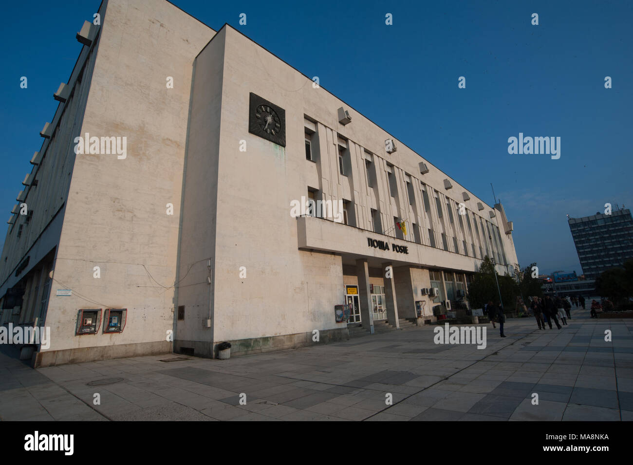 Post Office Building Plovdiv Bulgaria Stock Photo