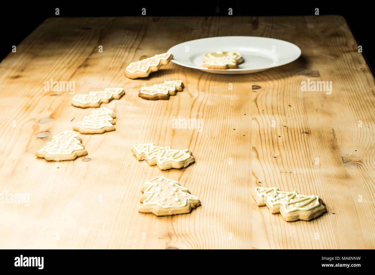 homemade-ginger-cookies-for-christmas-and-holidays-stock-photo-alamy