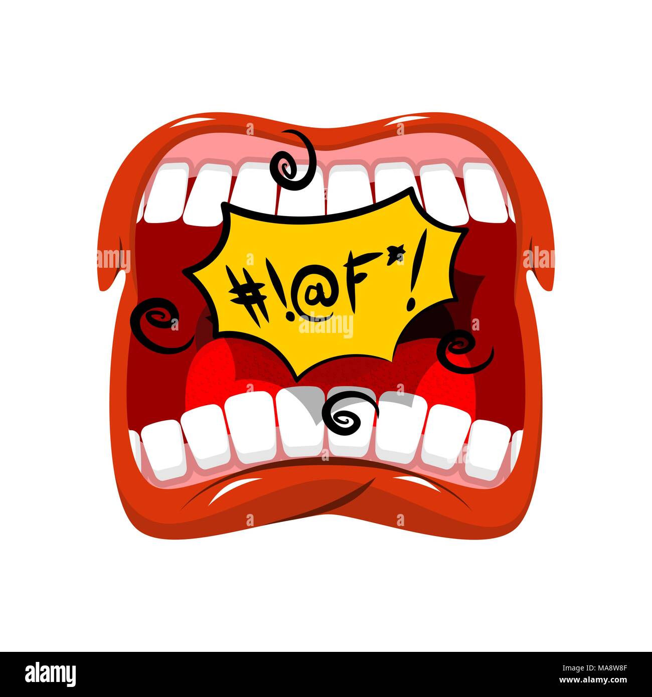 Mouth Speaking Words Stock Vector Images Alamy my-little-stories-sign-in