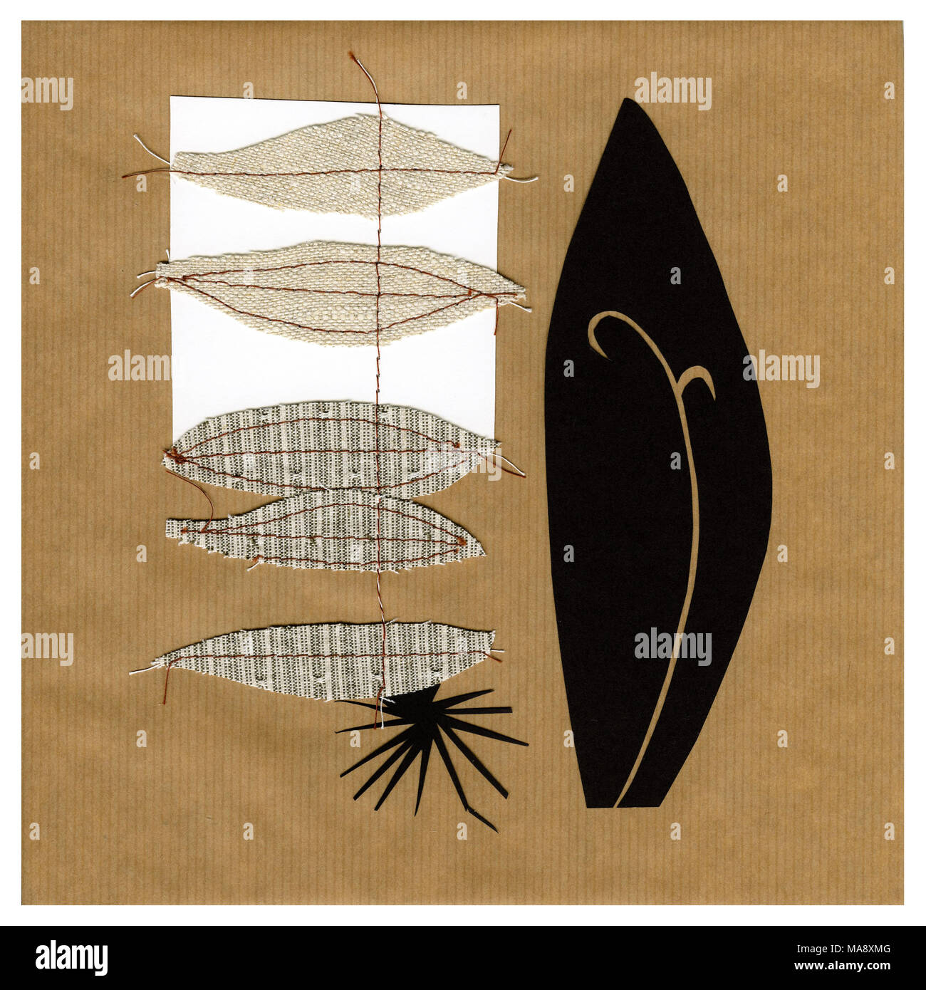 Hand cut paper shapes hires stock photography and images Alamy