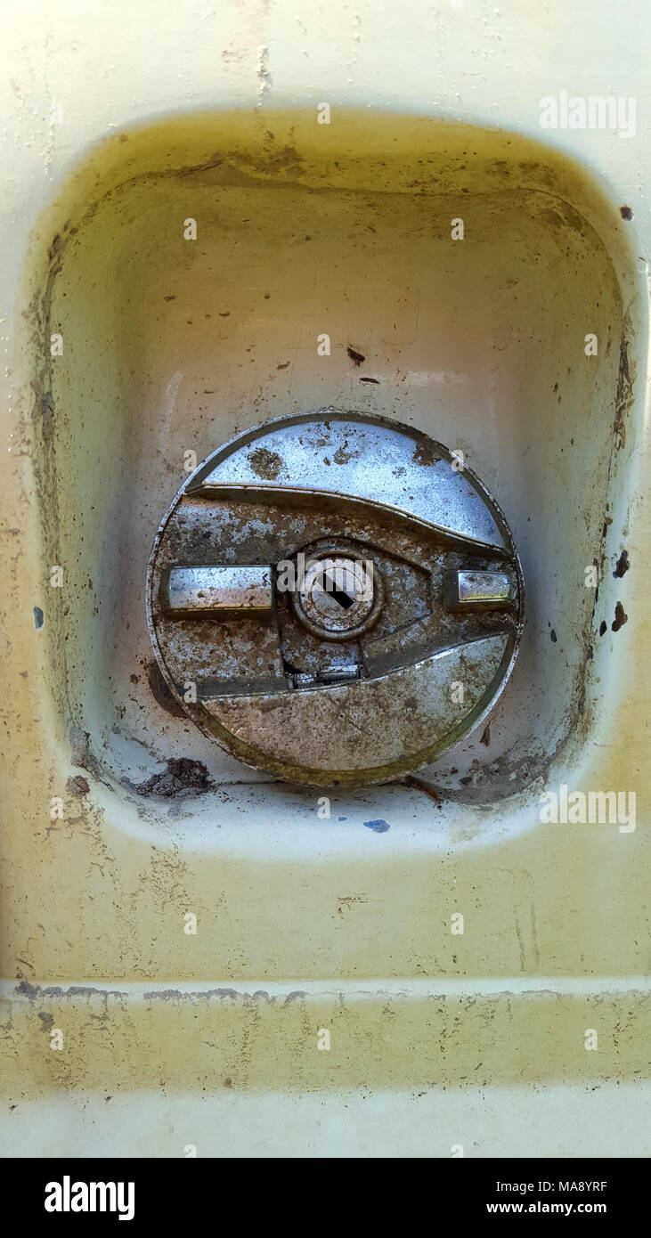 Tank lid of the car Stock Photo Alamy