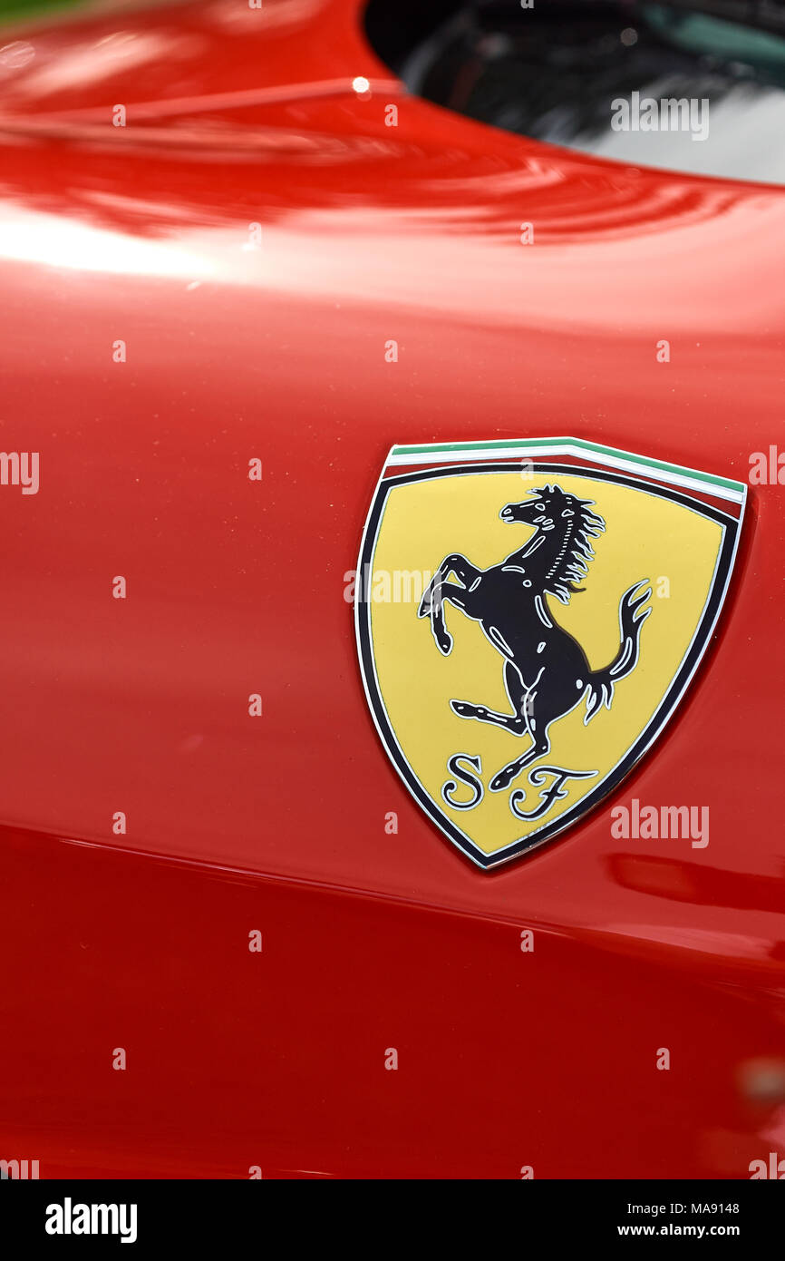 detail image of a ferrari f430 berlinetta Stock Photo - Alamy