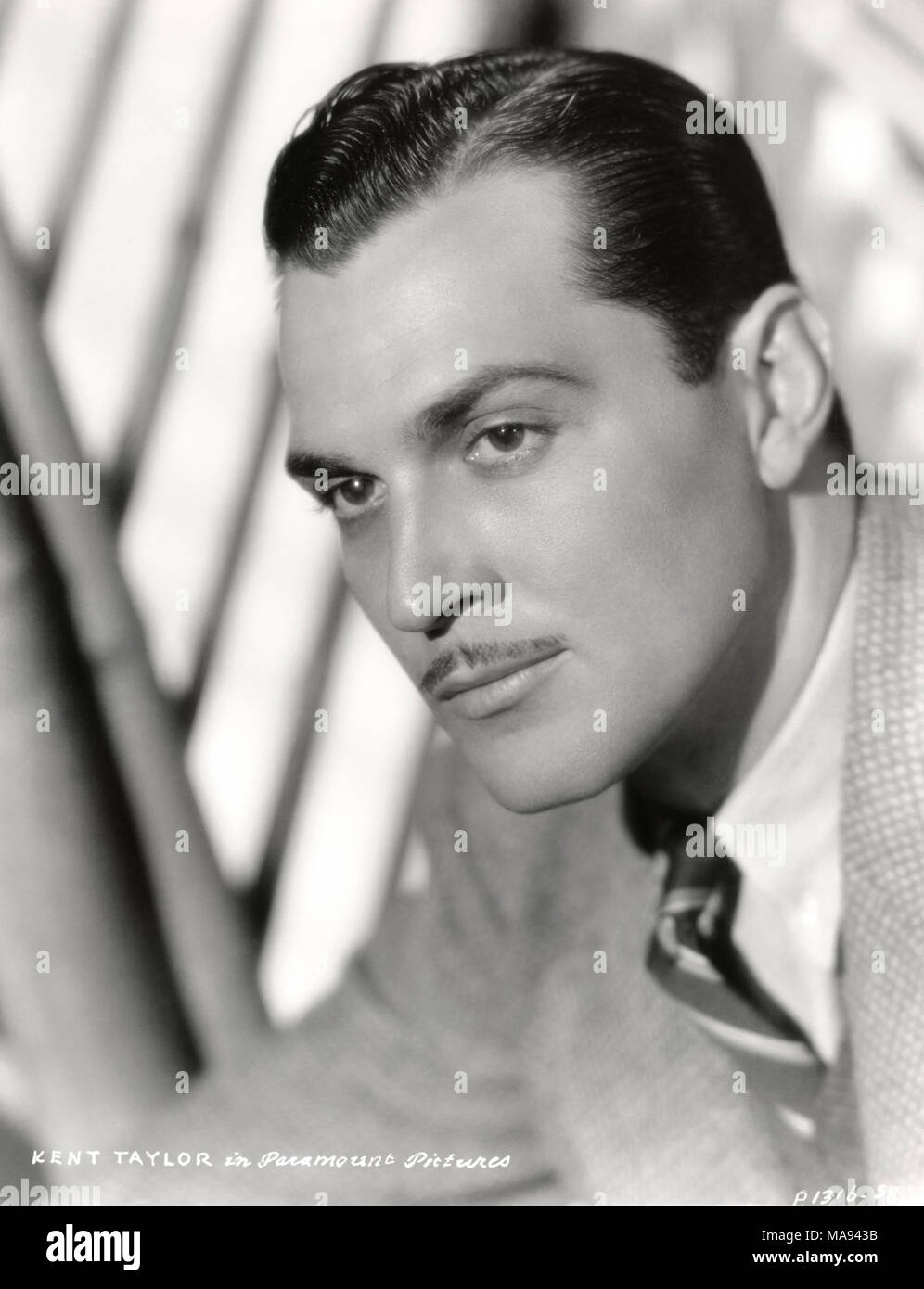 Actor Kent Taylor, Publicity Portrait, Paramount Pictures, 1930's Stock Photo