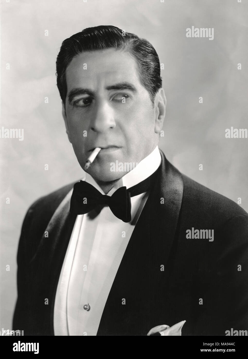 Actor Robert Warwick, Head and Shoulders Publicity Portrait Wearing