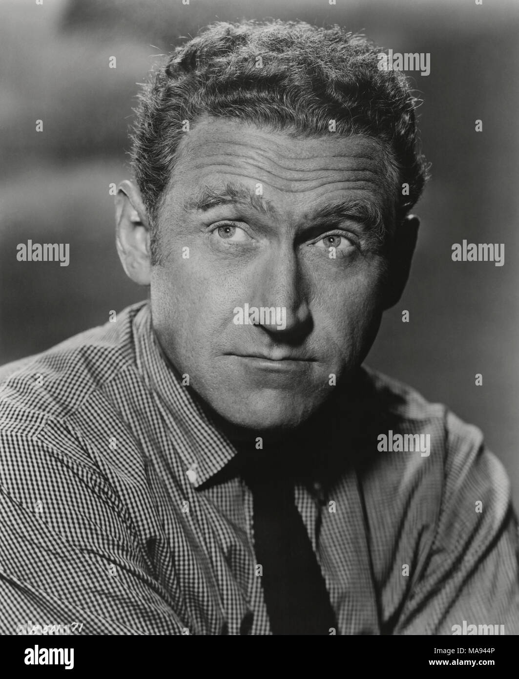 James Whitmore, Publicity Portrait for the Film, "Face of Fire", Allied