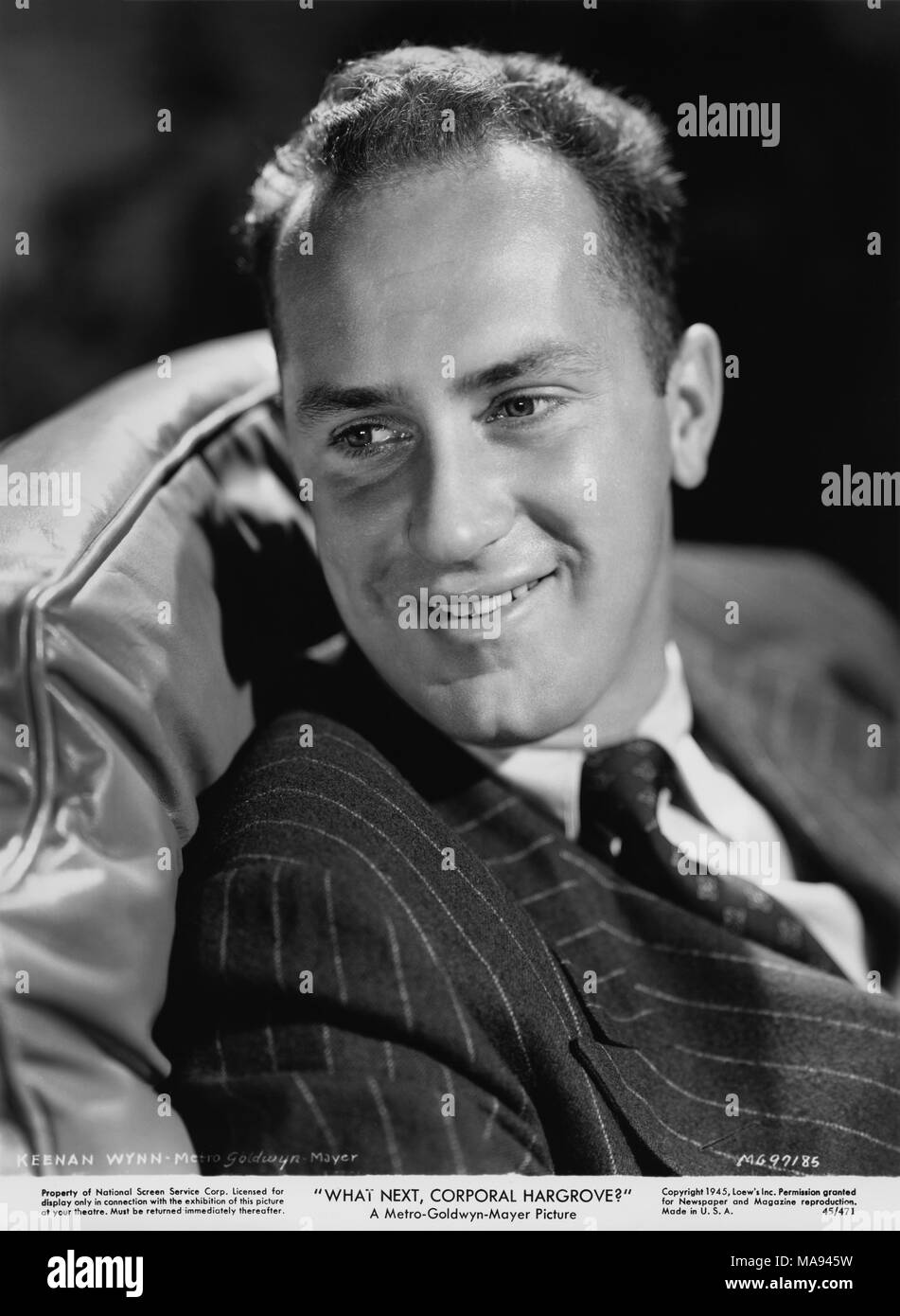 Keenan Wynn, Publicity Portrait, onset of the Film, "What Next