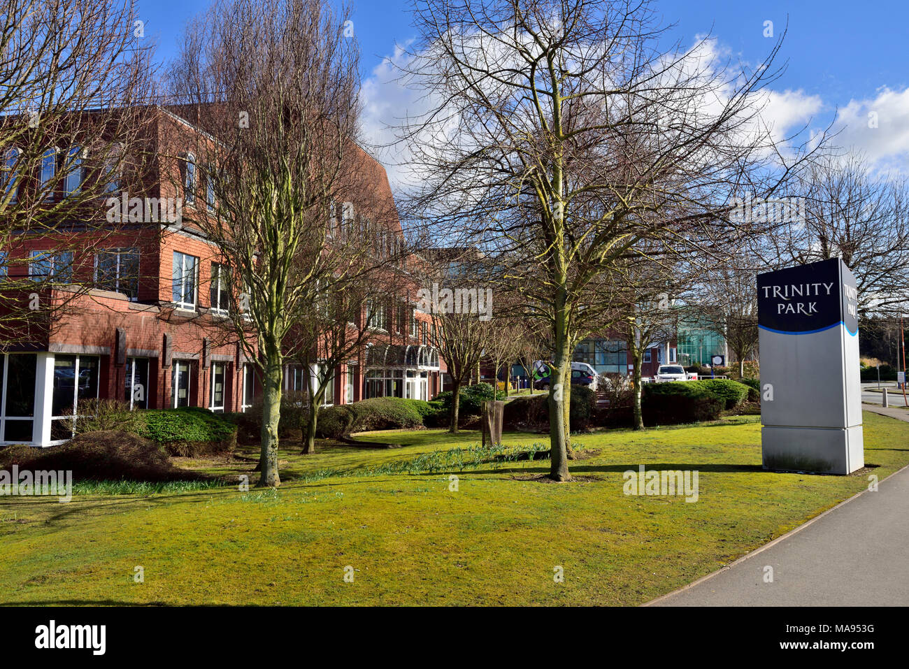 Trinity Business Park,  Solihull, West Midlands, UK Stock Photo