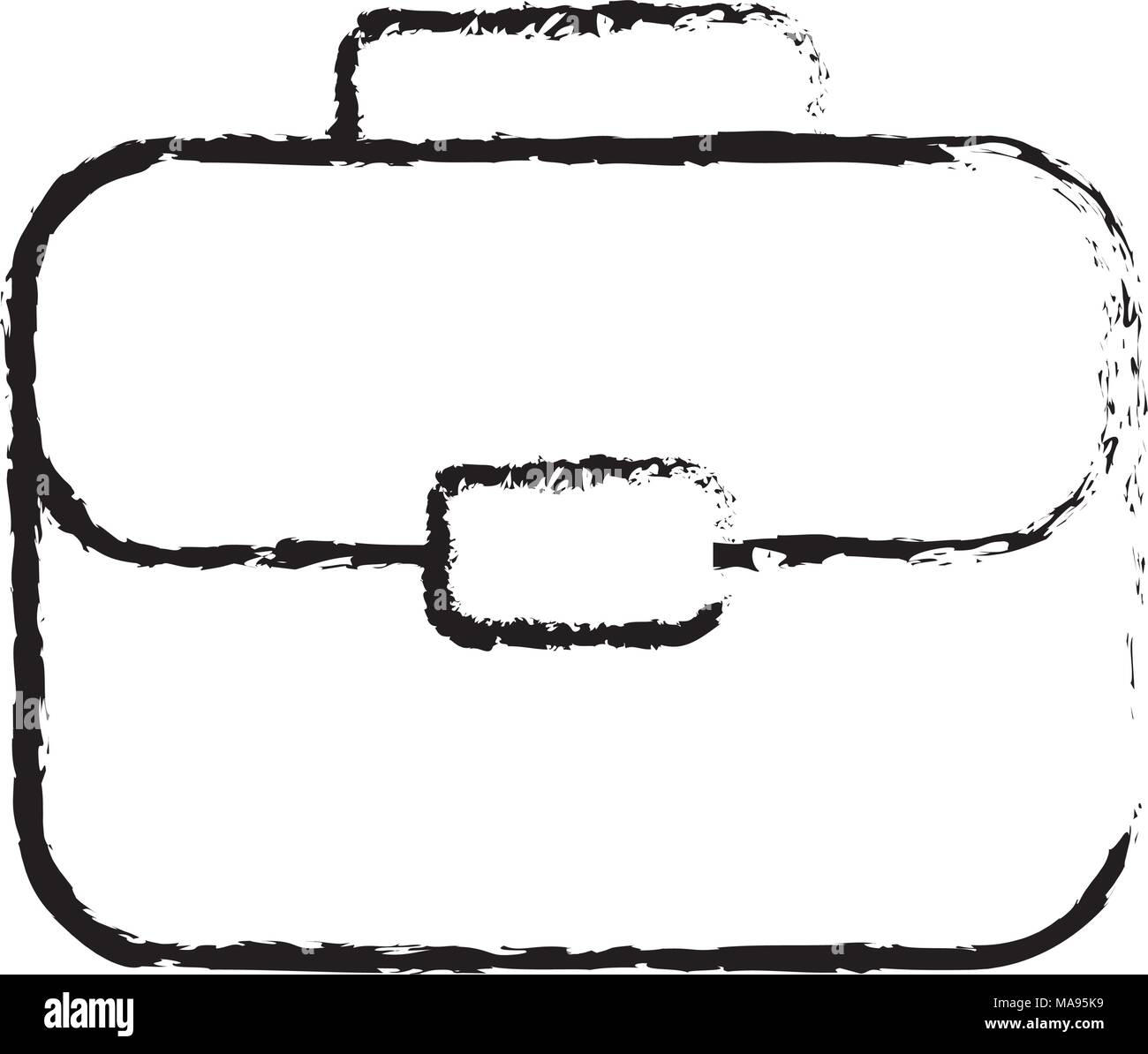 business-suitcase-document-office-travel-symbol-stock-vector-image