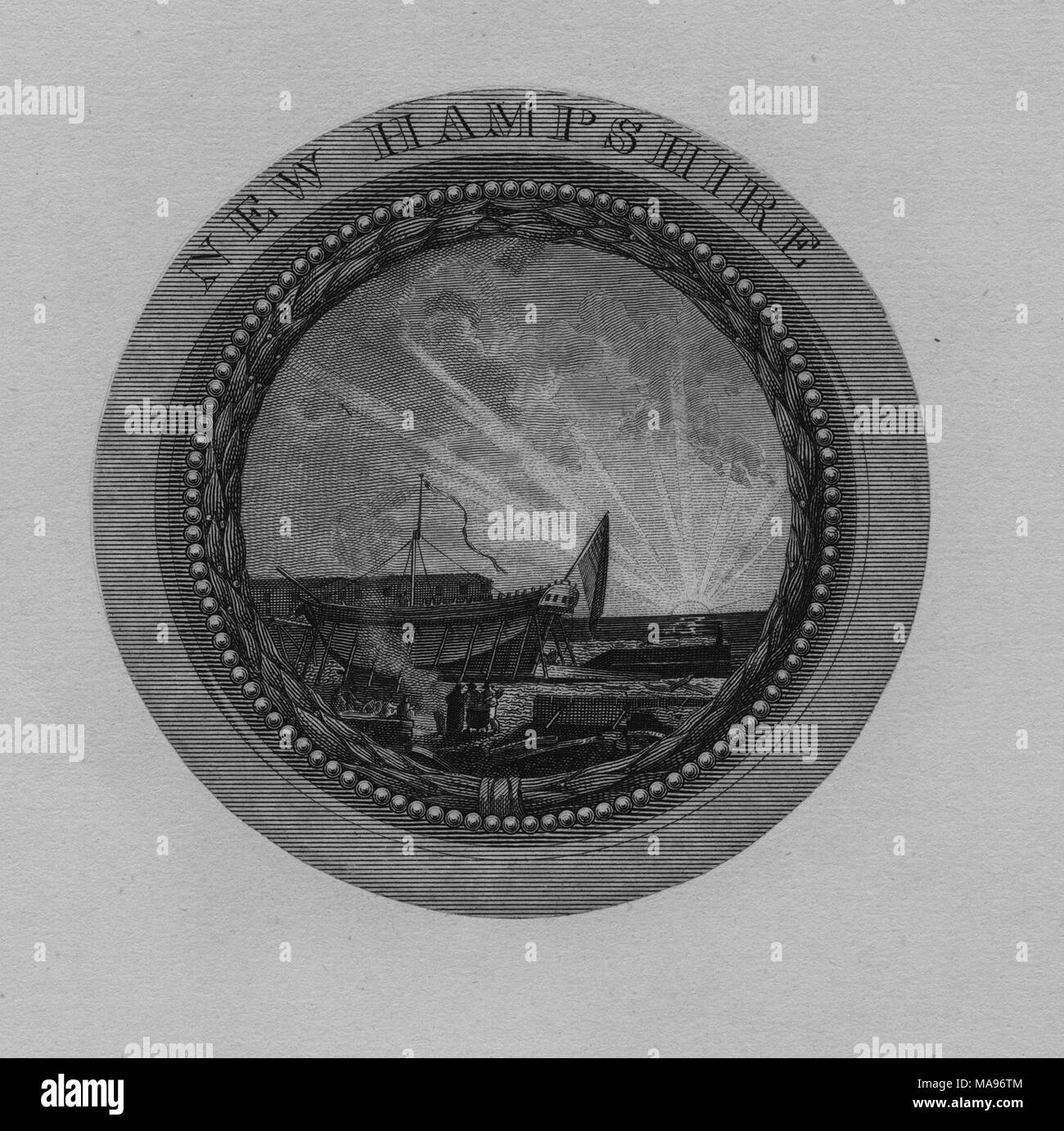 Seal of state Black and White Stock Photos & Images - Alamy