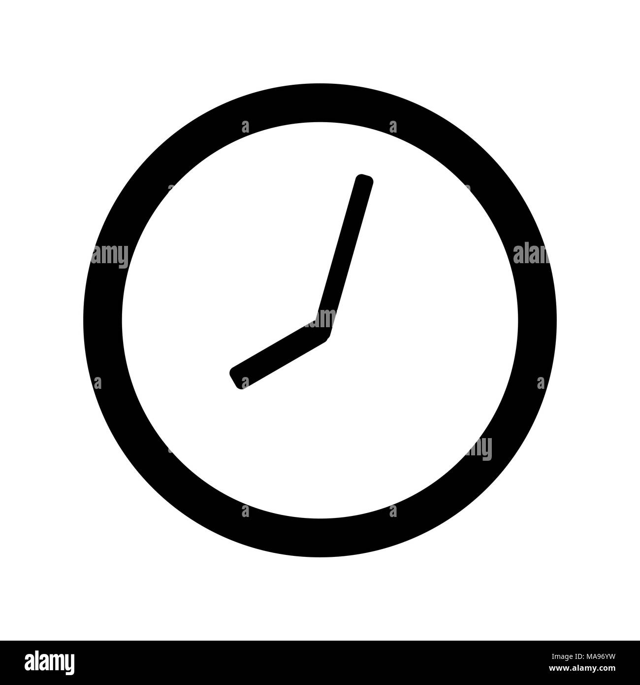 clock face icon Stock Vector Image & Art Alamy