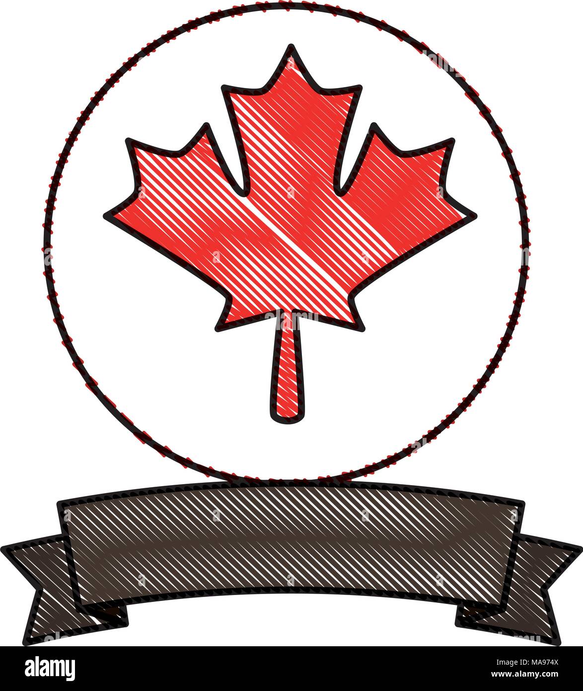 Canadian glory Stock Vector Images - Alamy