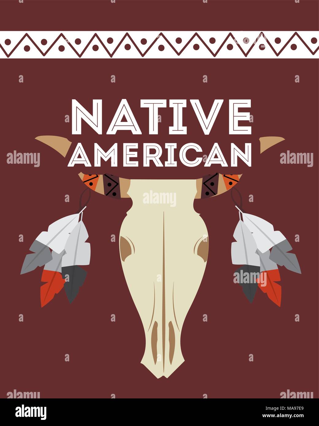 native american people cartoon Stock Vector Image & Art - Alamy
