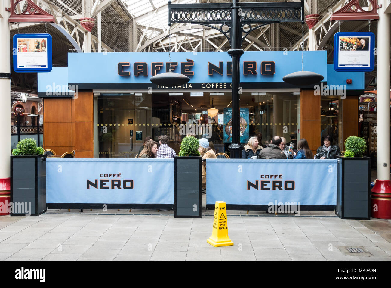 Cafe Nero in Windsor, UK. Stock Photo