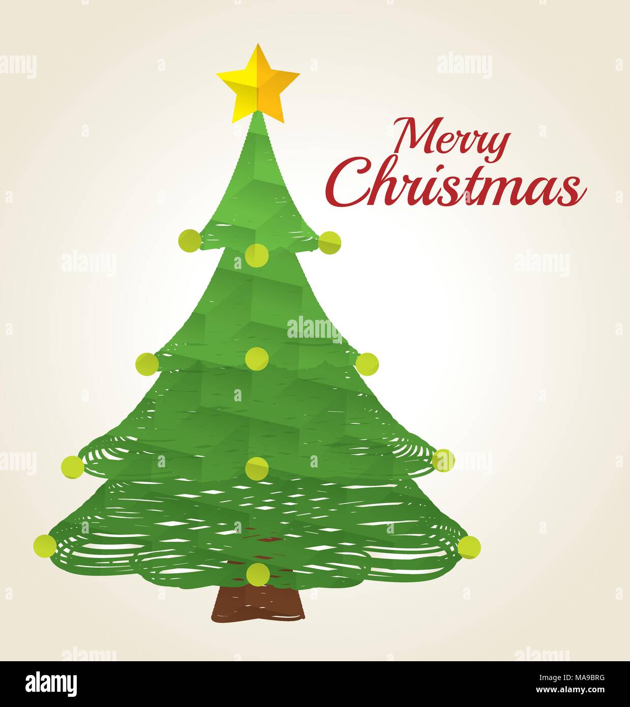 Merry christmas card design Stock Vector Image & Art - Alamy