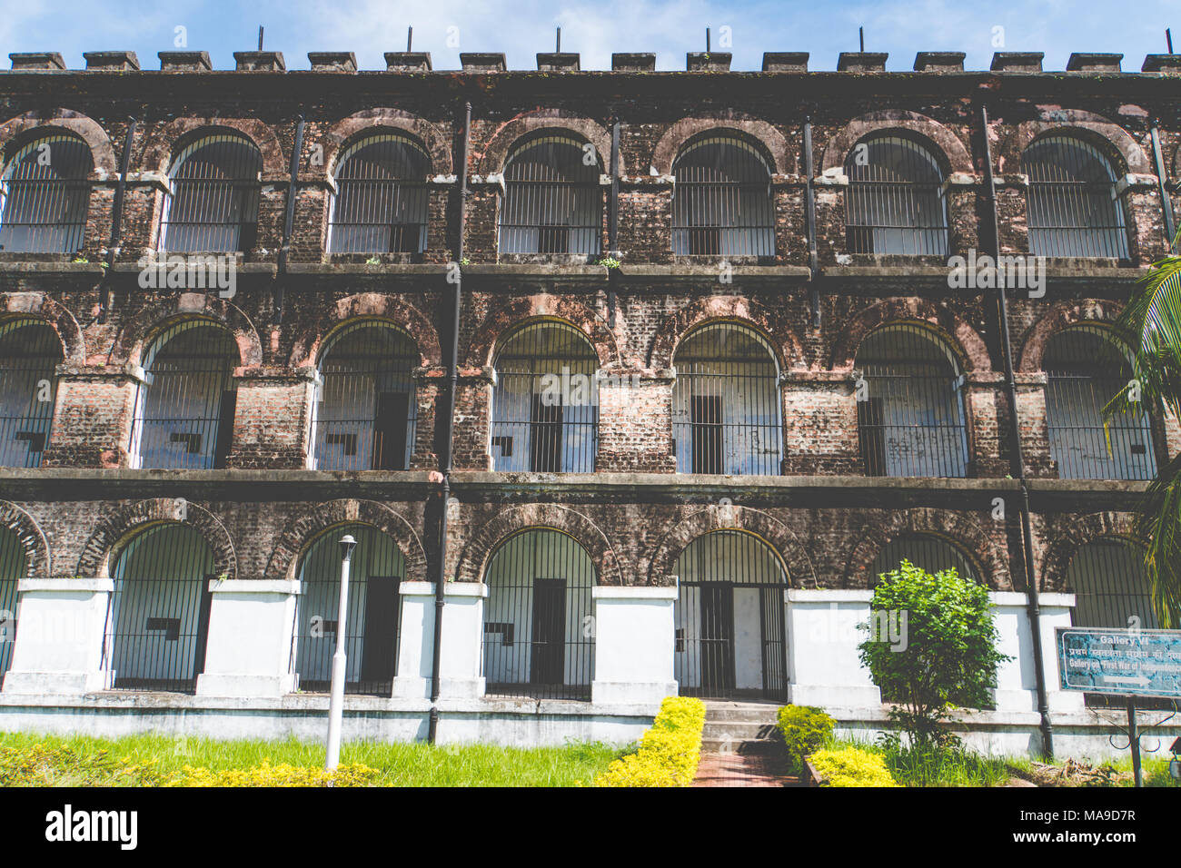 Cellular Jail in Port Blair, Cellular Jail was used by the British to