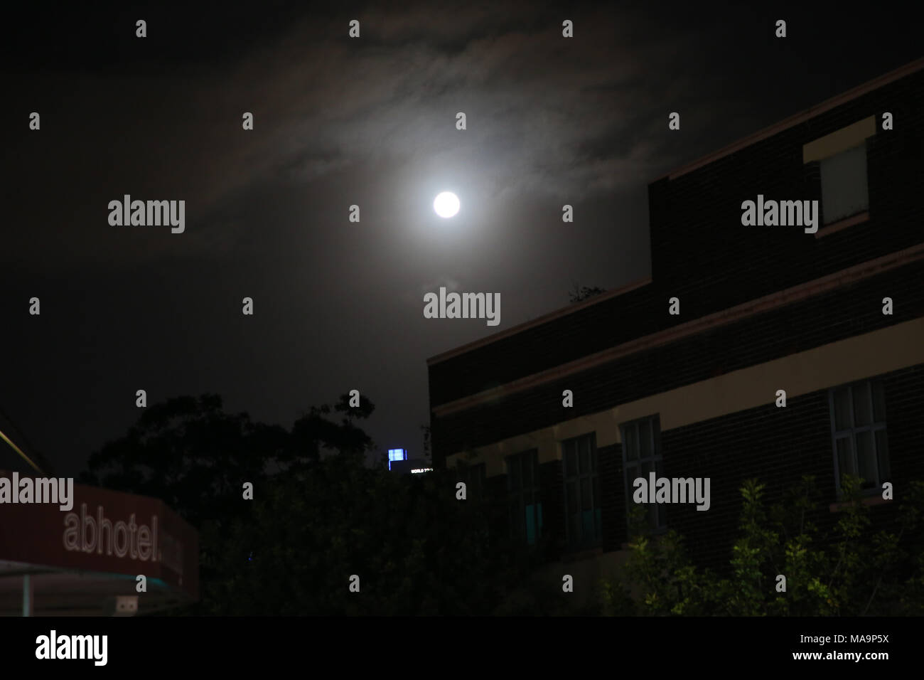 Sydney Australia 31 March 2018 A Blue Moon A Phrase Used To