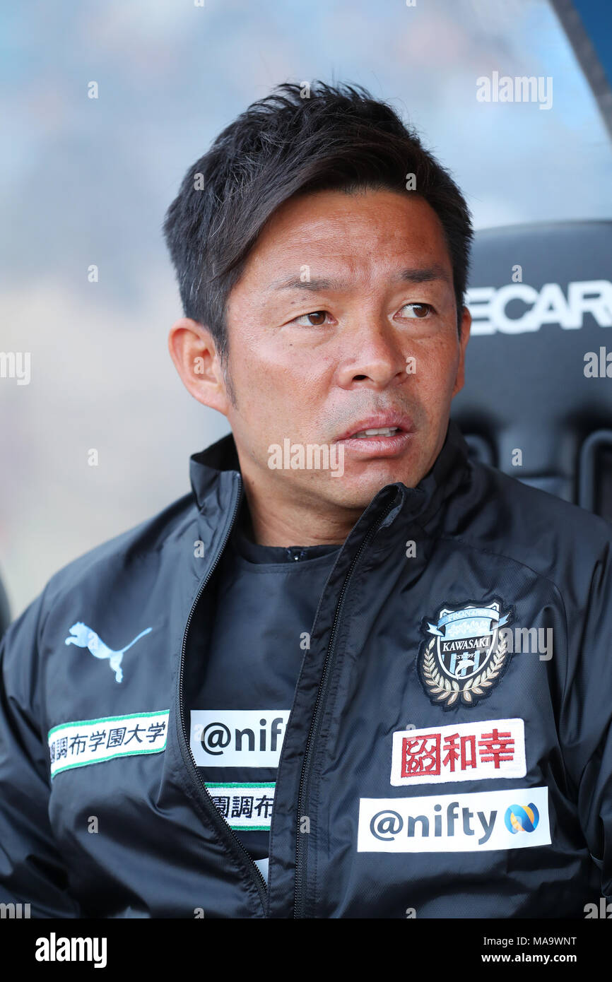 Kanagawa, Japan. 31st Mar, 2018. Toru Oniki (Frontale) Football/Soccer