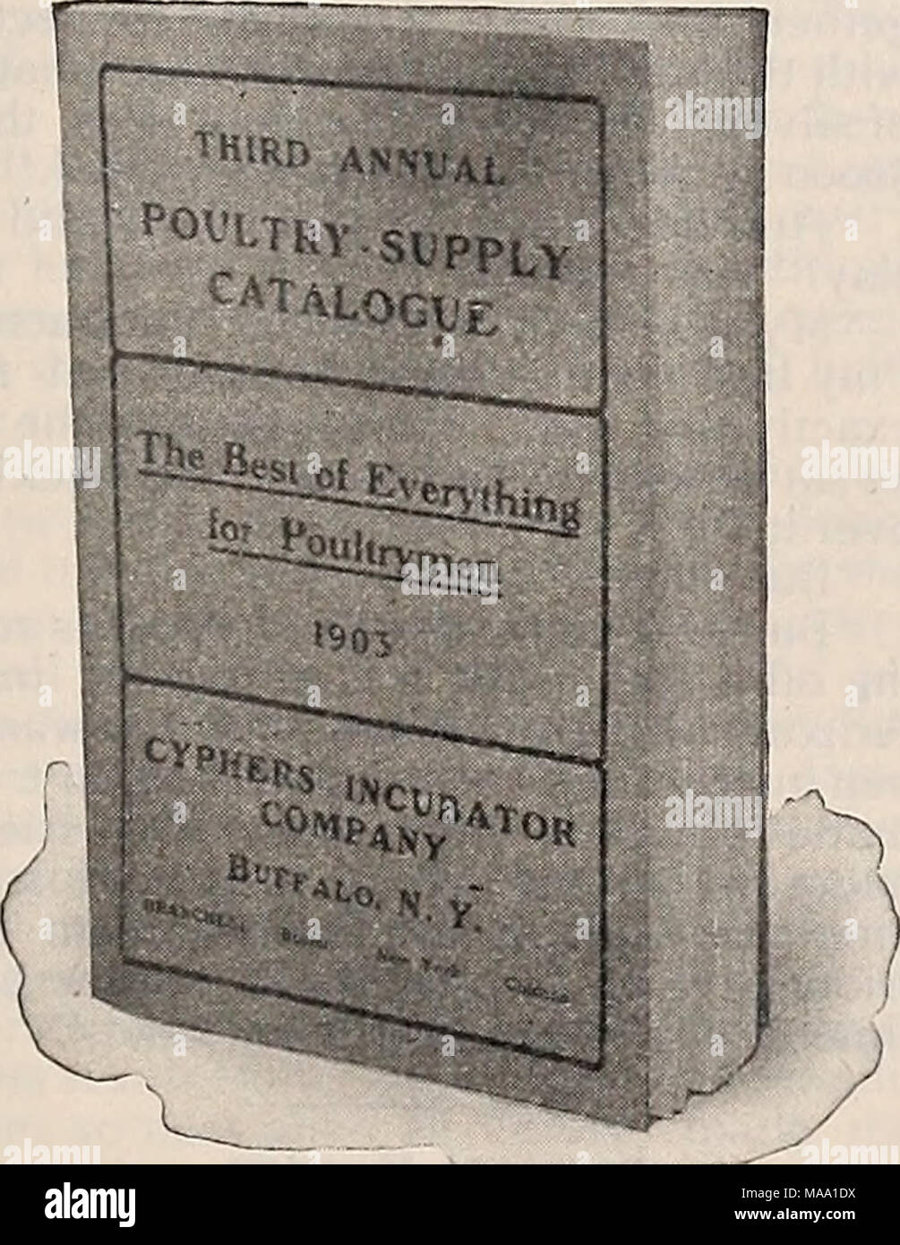 . The Eastern poultryman . Cyphers Poultry Supply Catalogue. The above