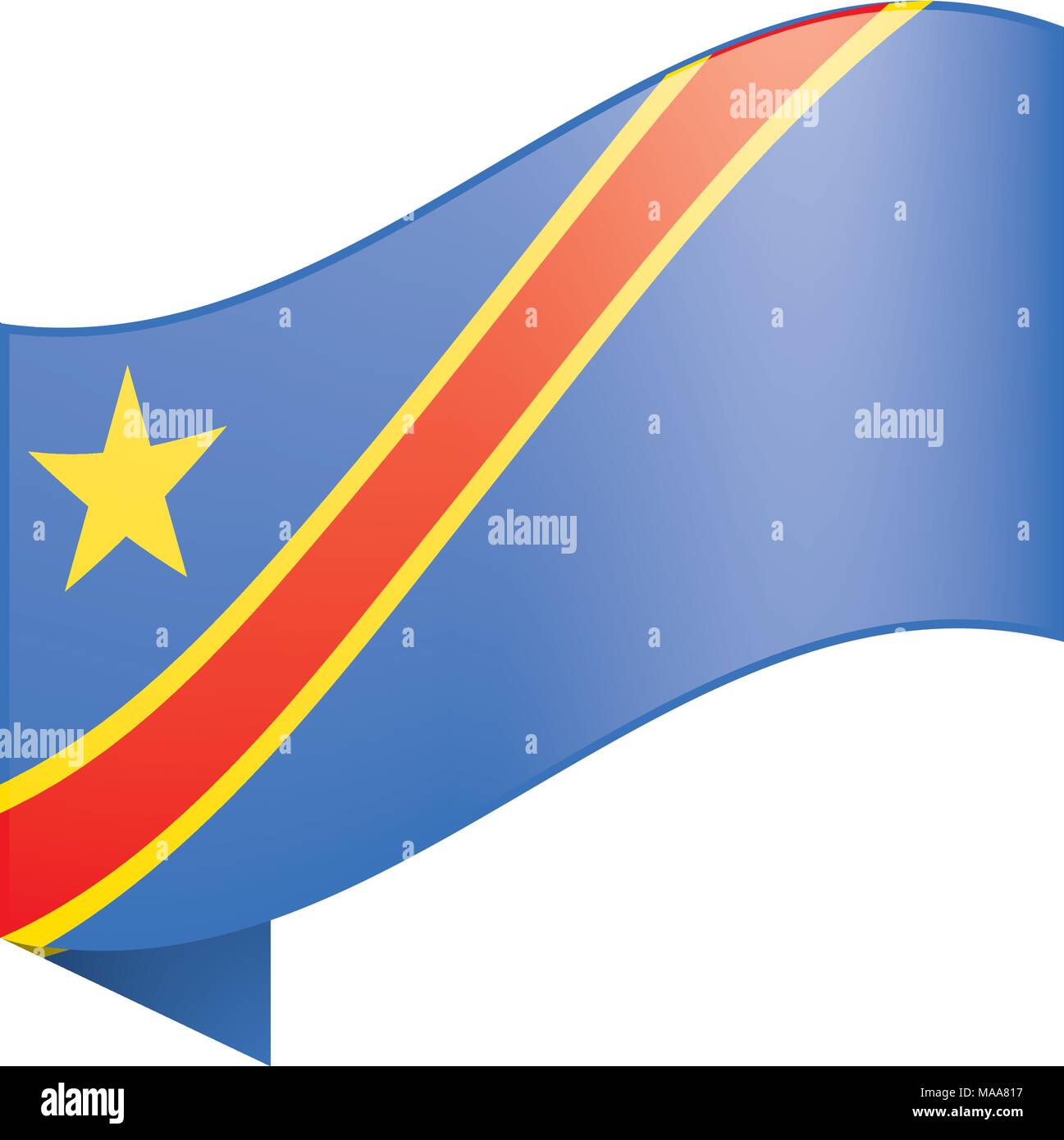 Democratic Republic of the Congo flag Stock Vector Image & Art - Alamy