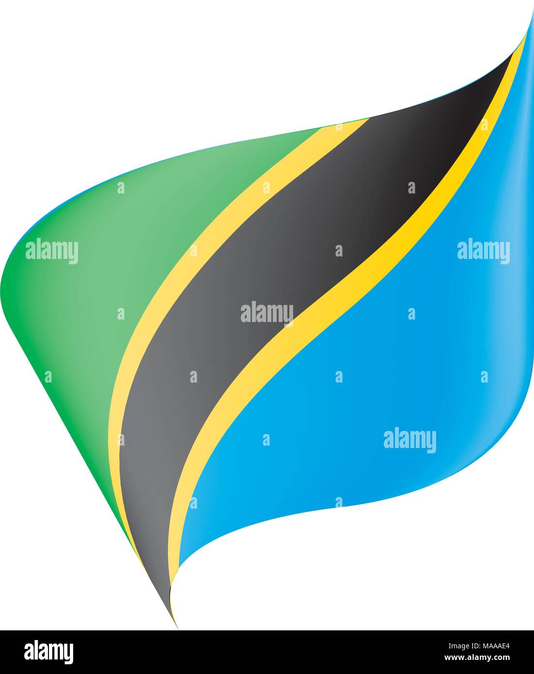 Tanzania flag, vector illustration Stock Vector Image & Art - Alamy
