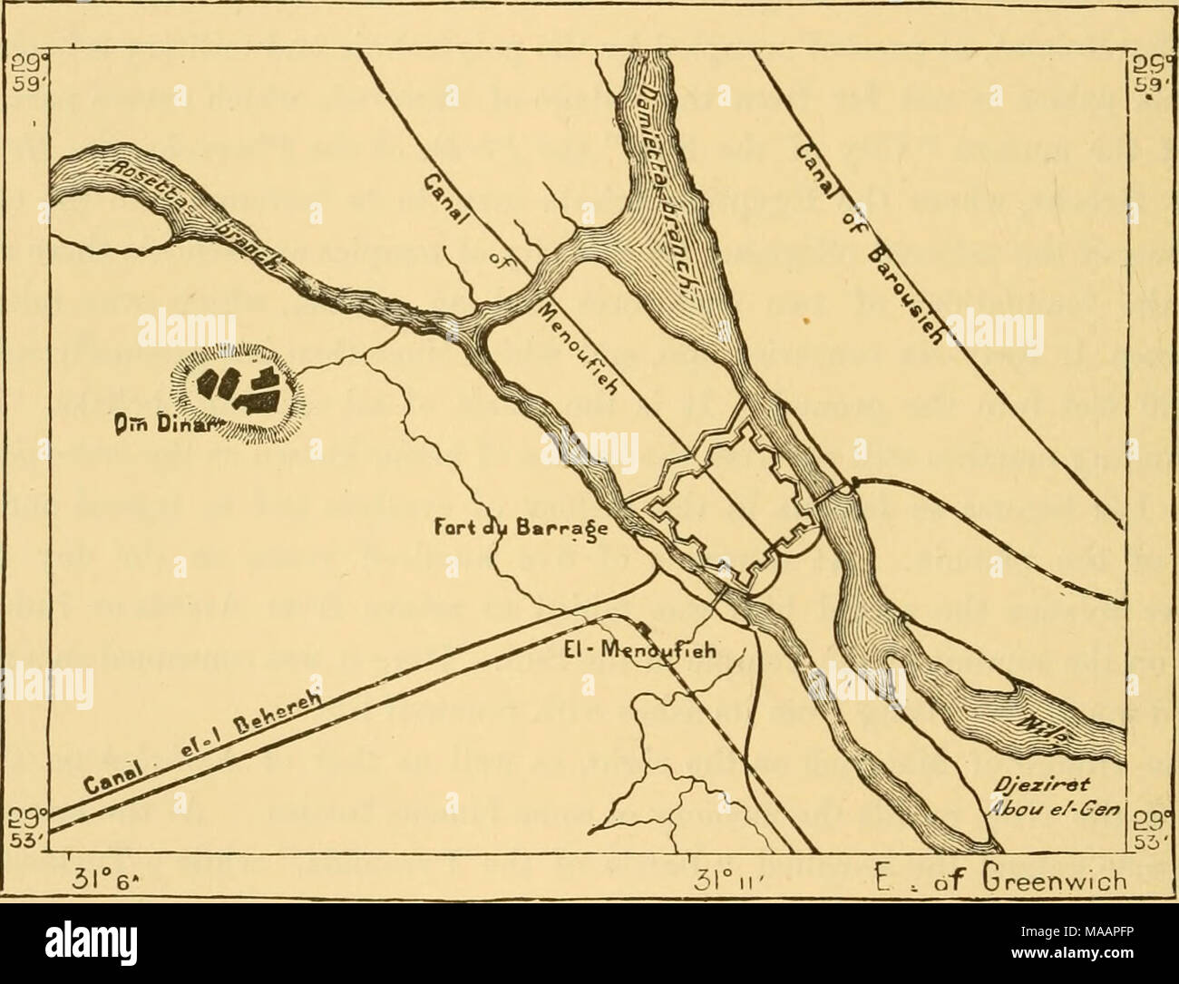 Nile river egypt irrigation canals hi-res stock photography and images ...