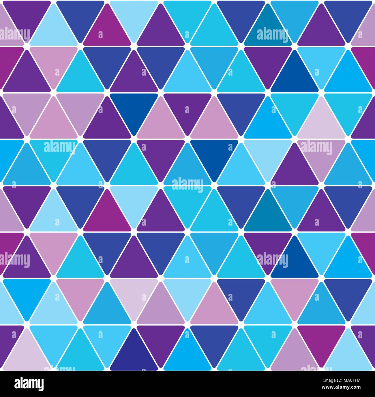 Winter blue triangle pattern. Seamless tile background Stock Vector ...