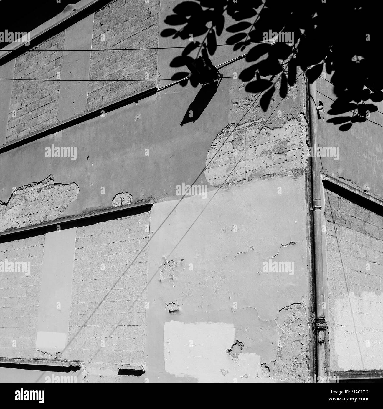 Industrial wasteland, Lyon, France Stock Photo Alamy