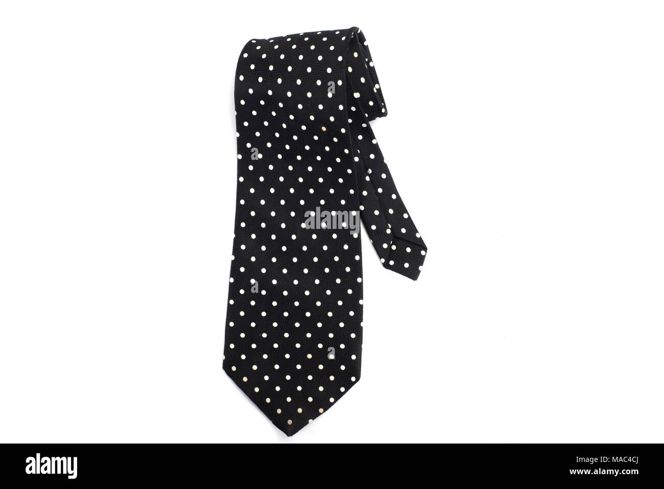 Polka Dot Gillet in Black with White Pois