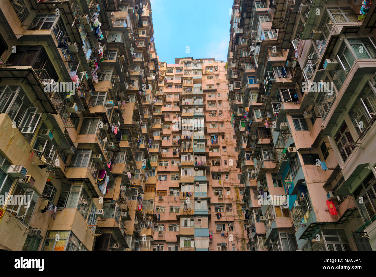 Montane Mansion in Quarry Bay, Hong Kong, China Stock Photo