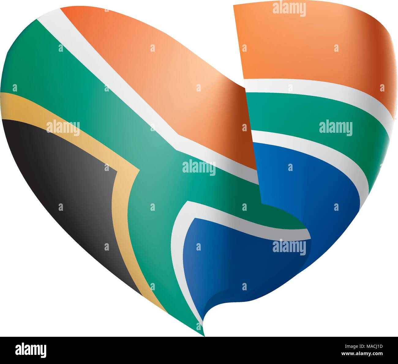 south africa flag, vector illustration Stock Vector Image & Art - Alamy