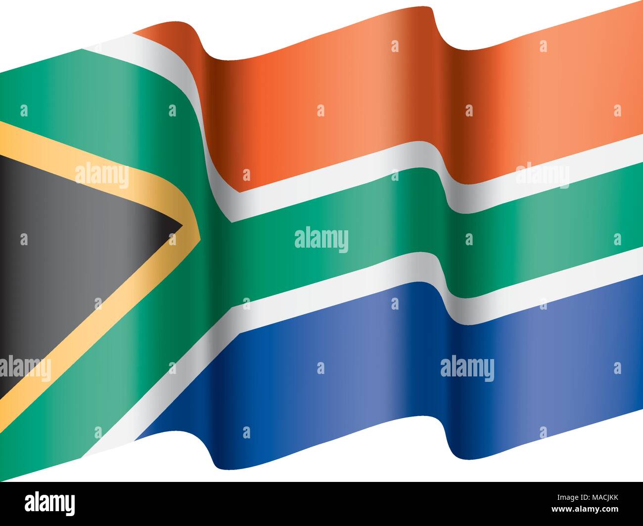 south africa flag, vector illustration Stock Vector Image & Art - Alamy