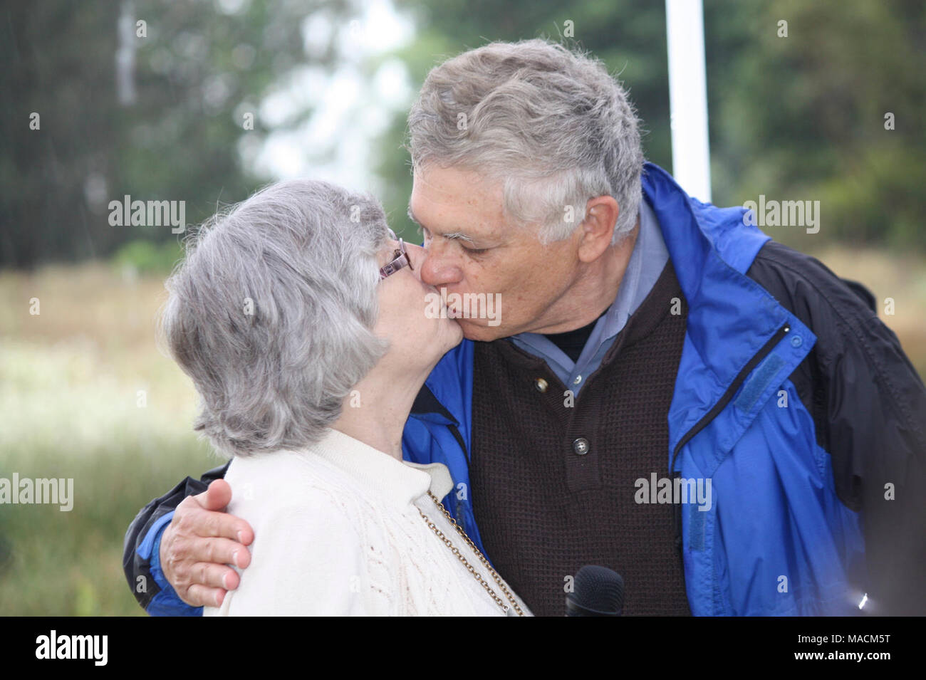 Skaggs Island Dedication 120. Tom Roth and Congresswoman Lynn Woolsey ...