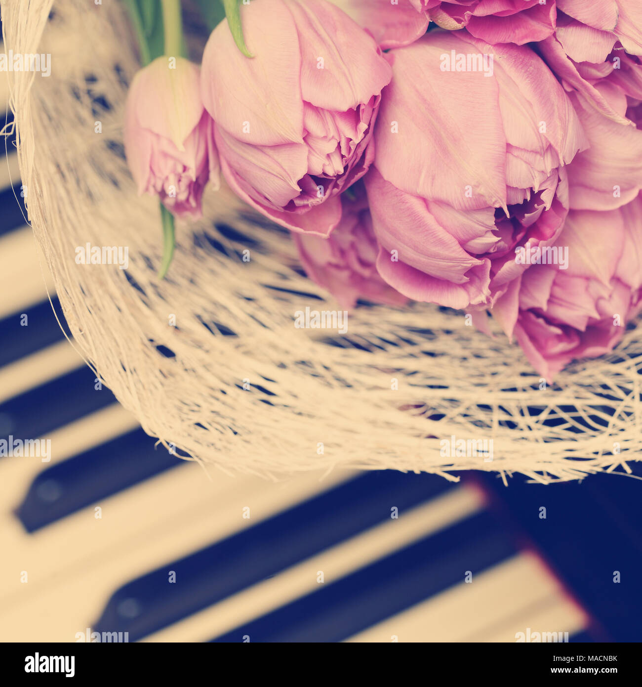 Romantic love vintage background Stock Photo - Alamy