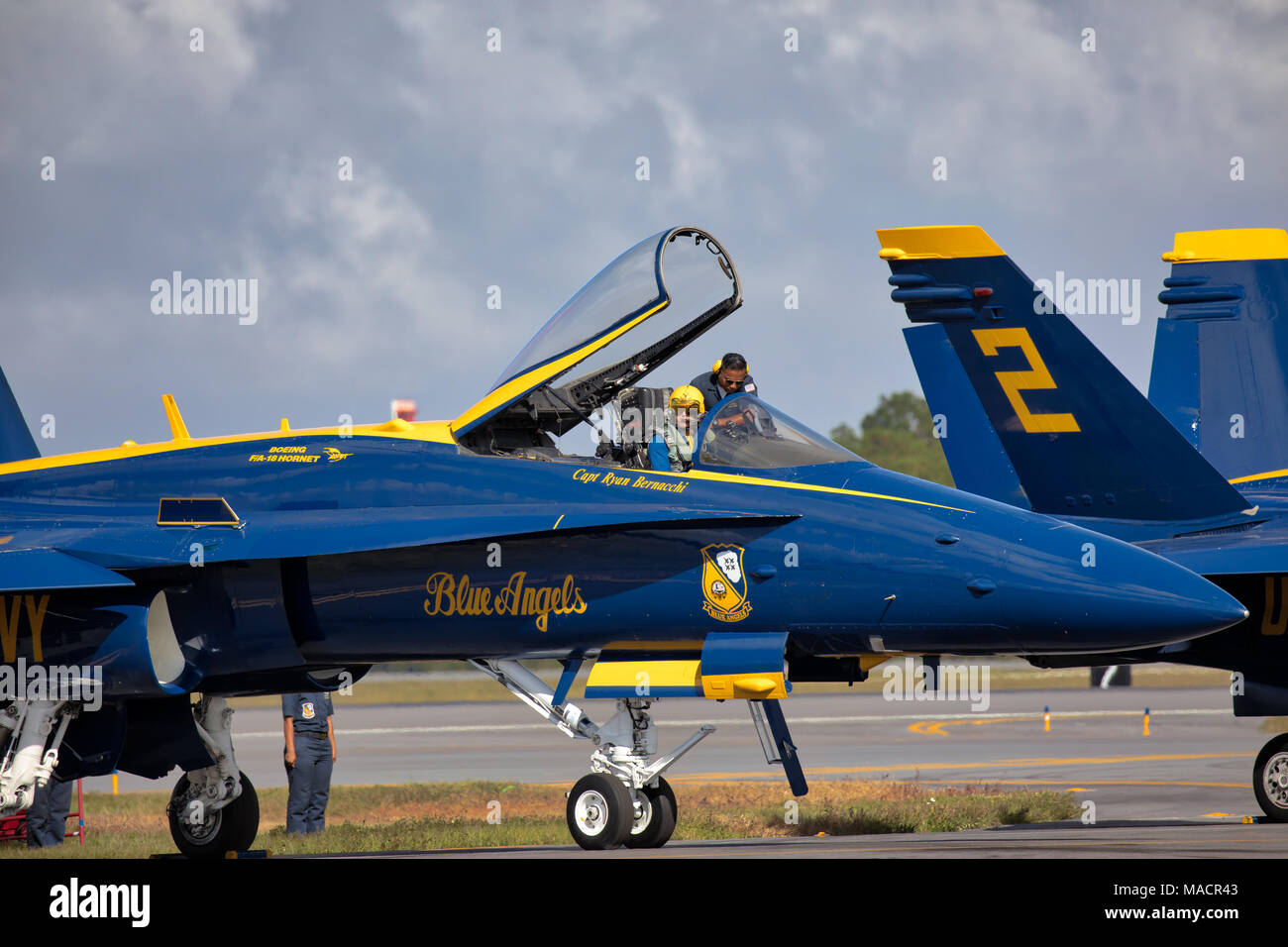 Navy Blue Angels Stock Photo